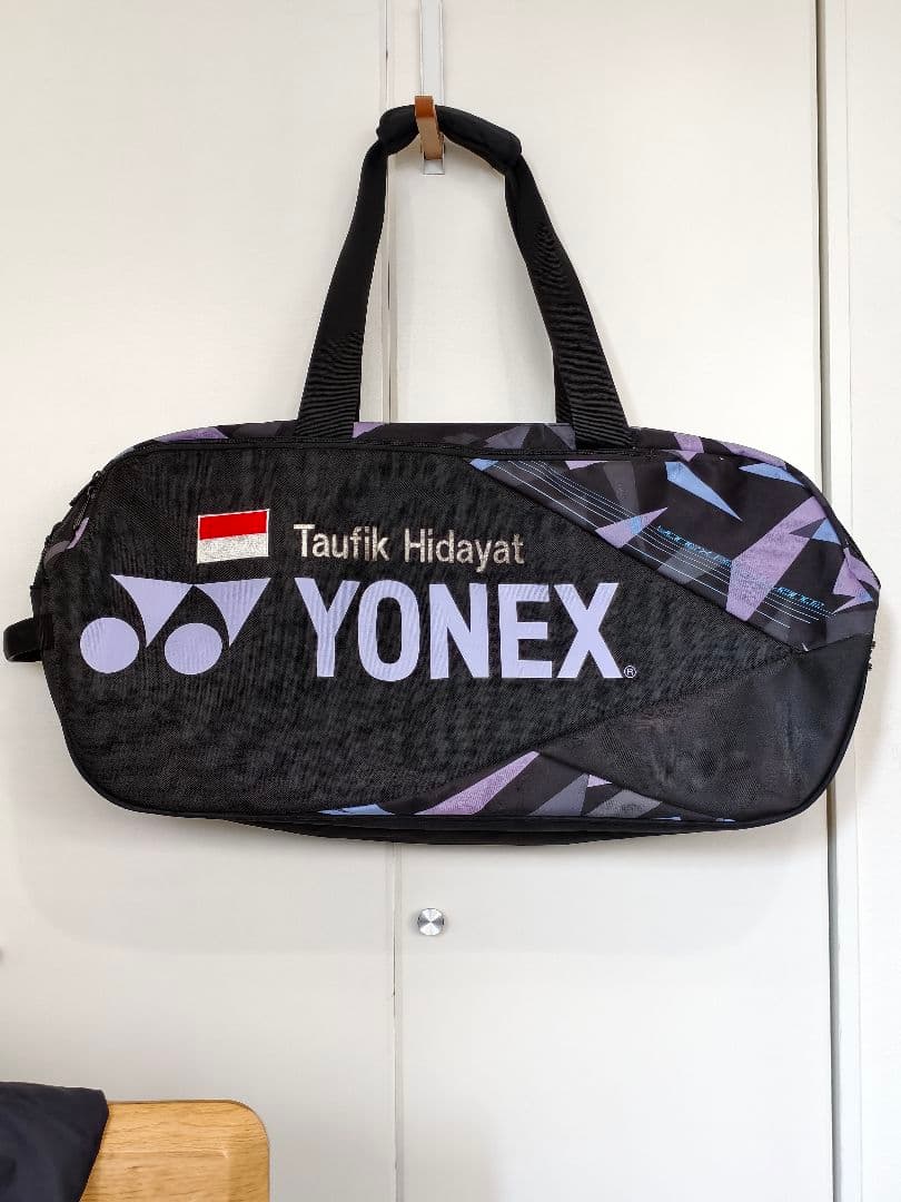 YONEX Taufik選手限定特注トーナメントバッグ 代表支給品トナミ NTT