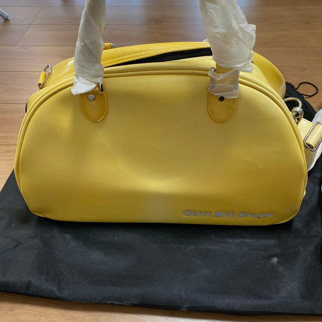 Dance With Dragon ゴルフボストンバッグ イエロー新品未使用