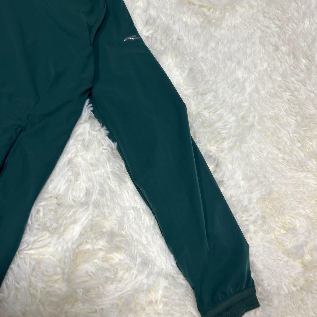 KJUS チュース　ジップアップジャケット　ダークグリーン　フード収納付き　M