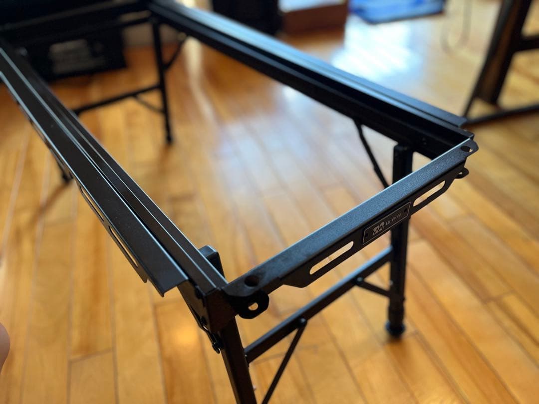 WAQ MULTI IRON TABLE アイアンテーブル パネル式 美品