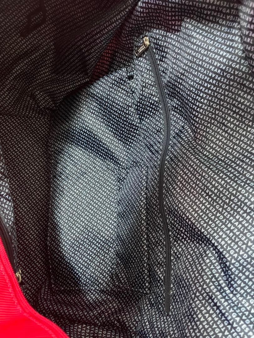 PEARLY GATES ピンク ボストンバッグ　トートバッグ