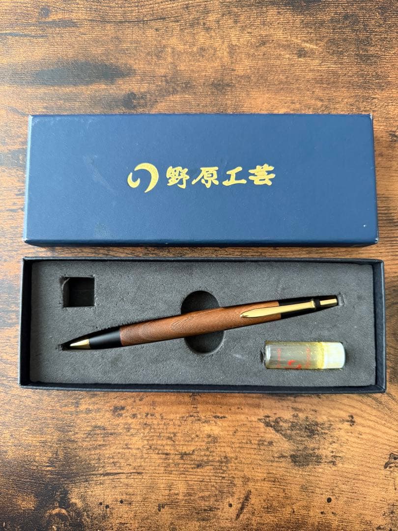 野原工芸 桑 シャーペン 旧型 柿ピーさん専用