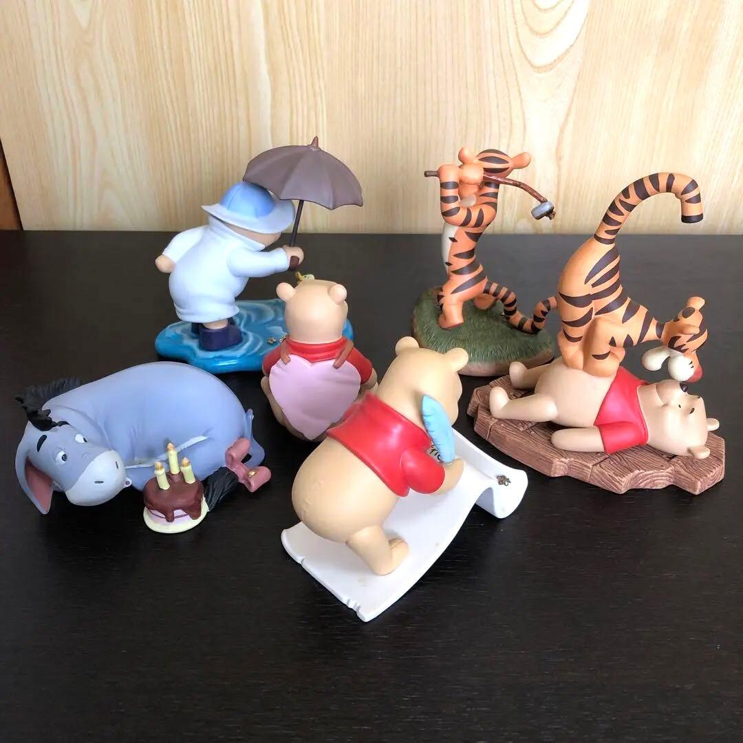 ディズニー　プーさん　陶器製　フィギュア　セット