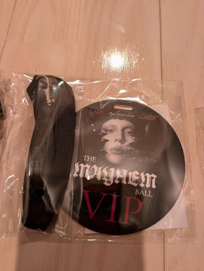 新品Lady Gaga VIP Gold Merch セット 2026レディガガ