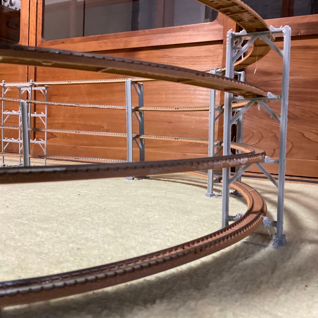 トミックスc280・c317レール各28本と電源とフィーダーとオマケ橋脚