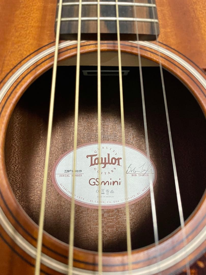 Taylor GS Mini テイラー 純正ギグバッグ付 ギター マホガニー