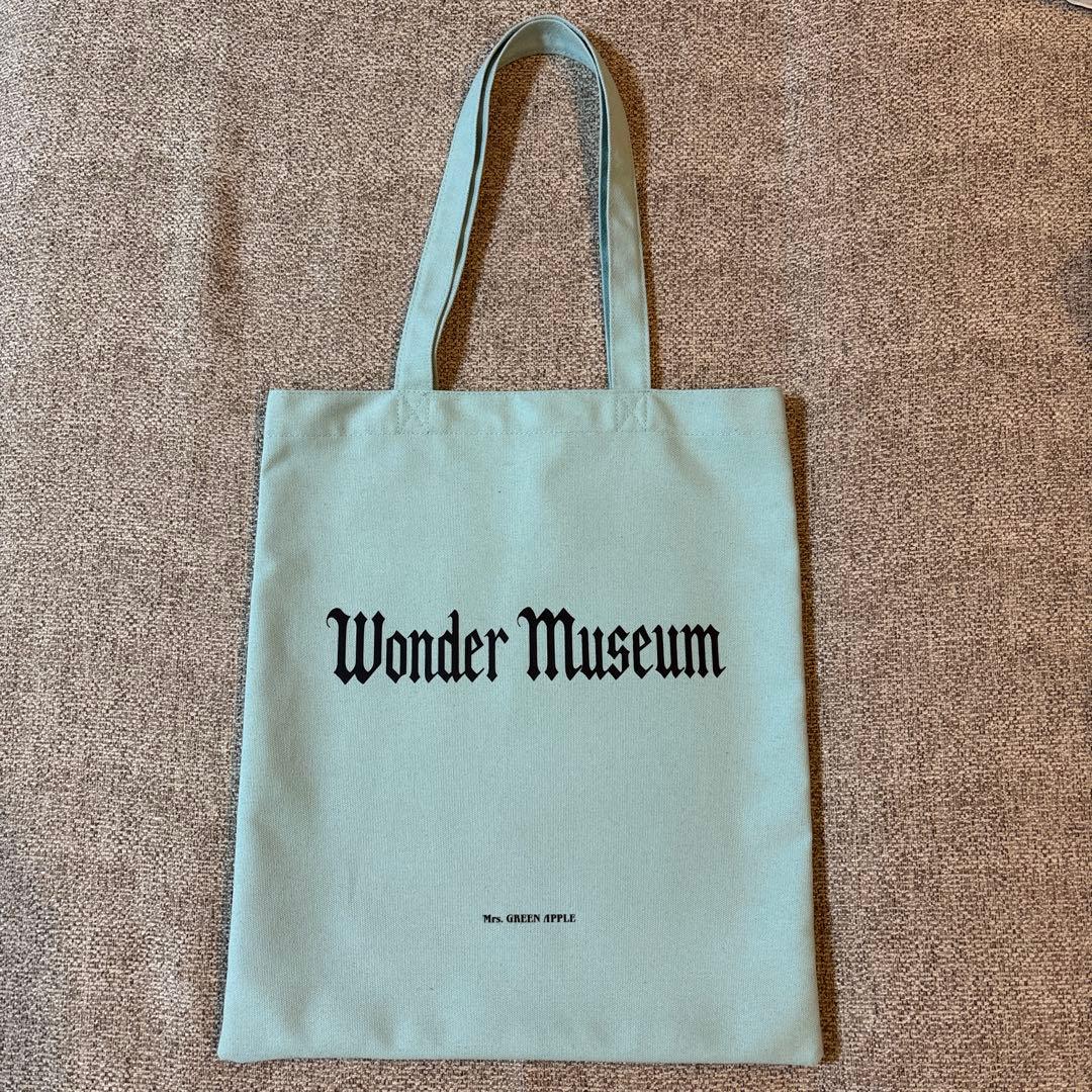ミセスグリーンアップル Wonder Museum トートバッグ　東京限定　水色