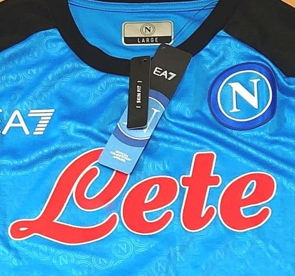 【希少】シメオネ 直筆サイン入りユニ セリエA SSCナポリ