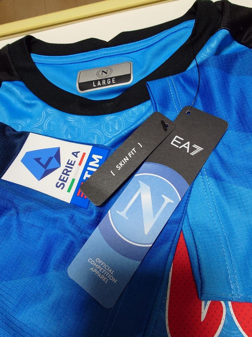 【希少】シメオネ 直筆サイン入りユニ セリエA SSCナポリ