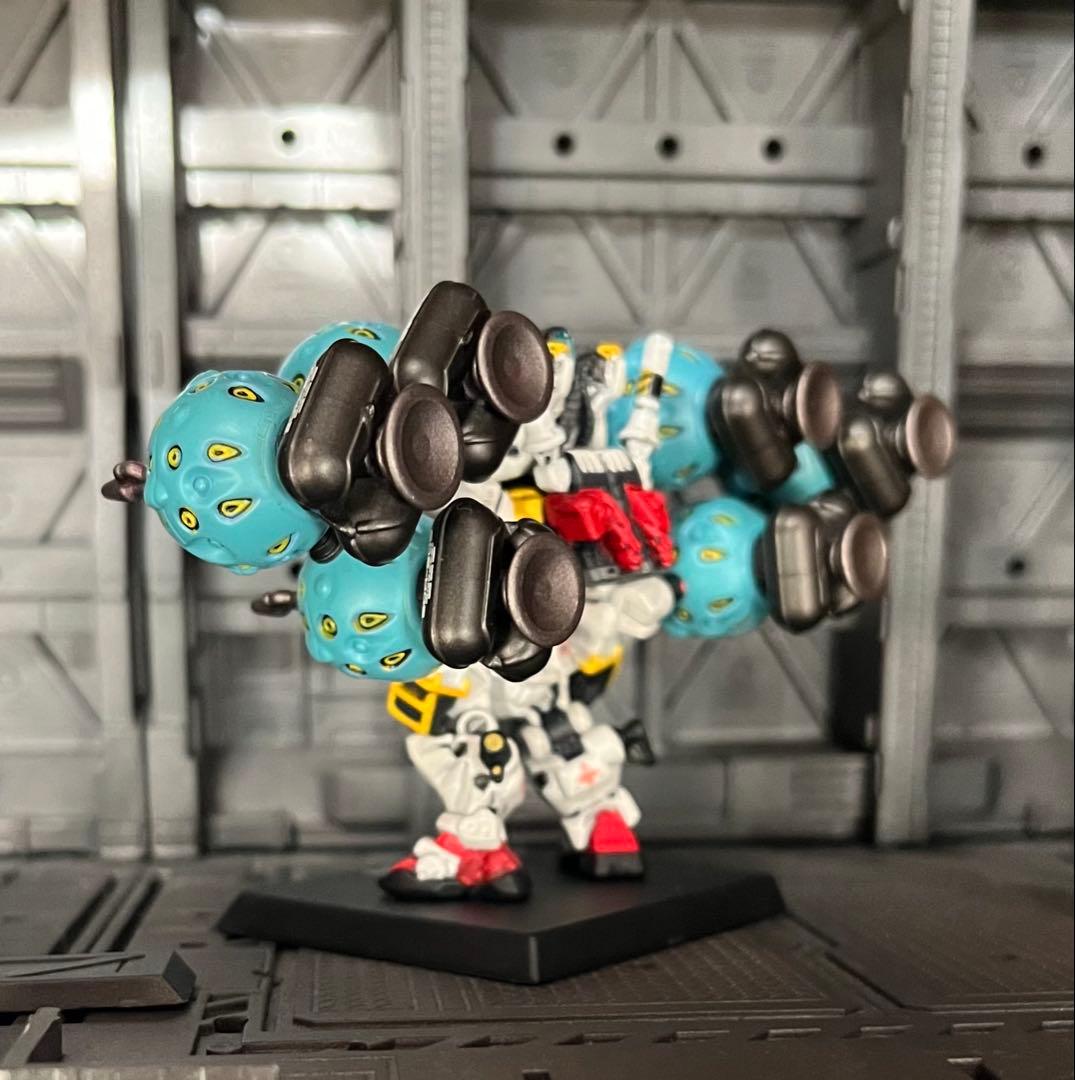 ガンダムコンバージ　白いガンダム　フルビット　加工　リペイント