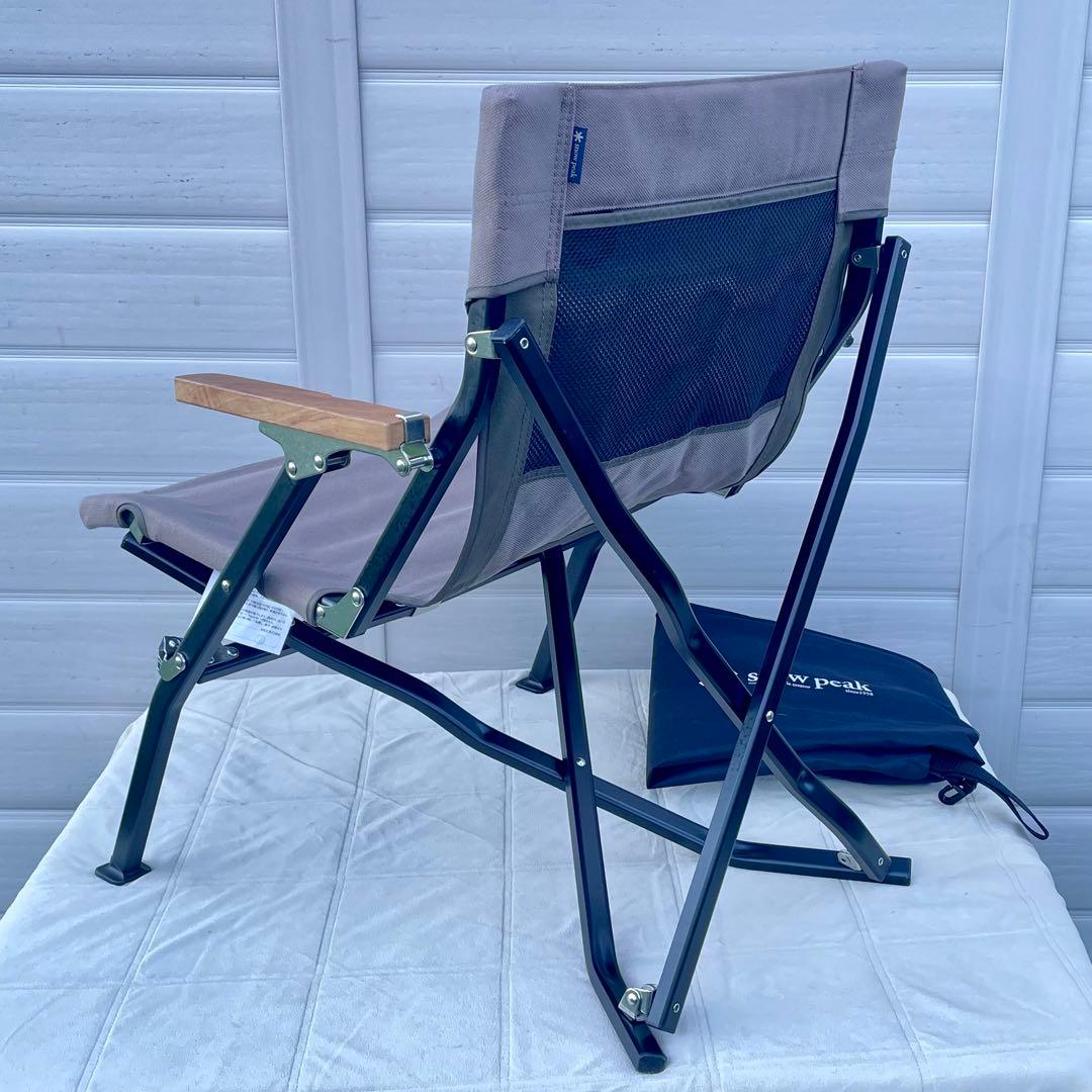 スノーピーク ・peak・ローチェア　ショート　グレー