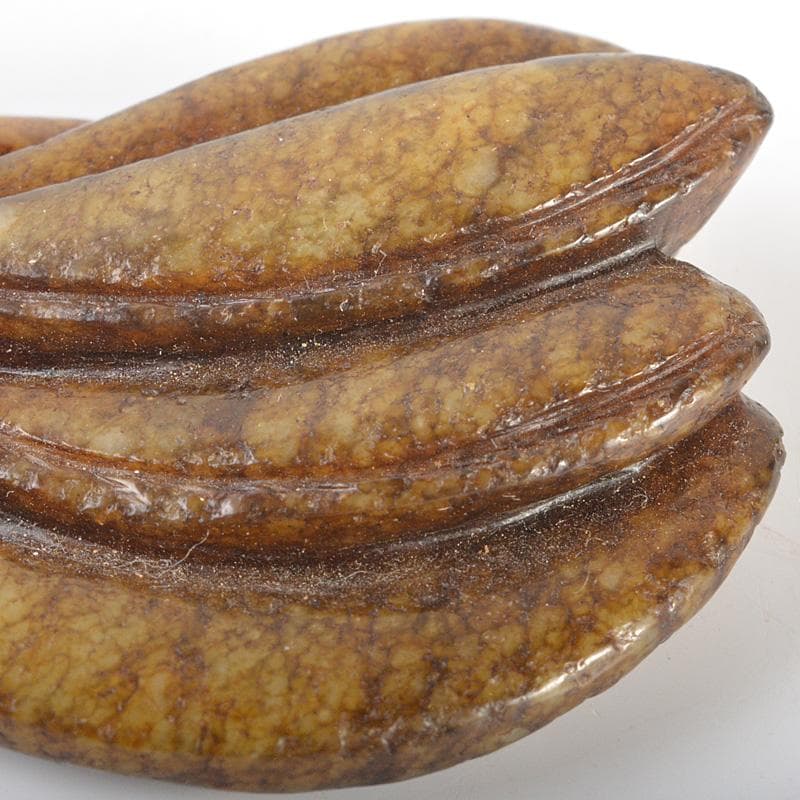 中国　玉石寿山石彫刻　果実　置物　C　R6808E