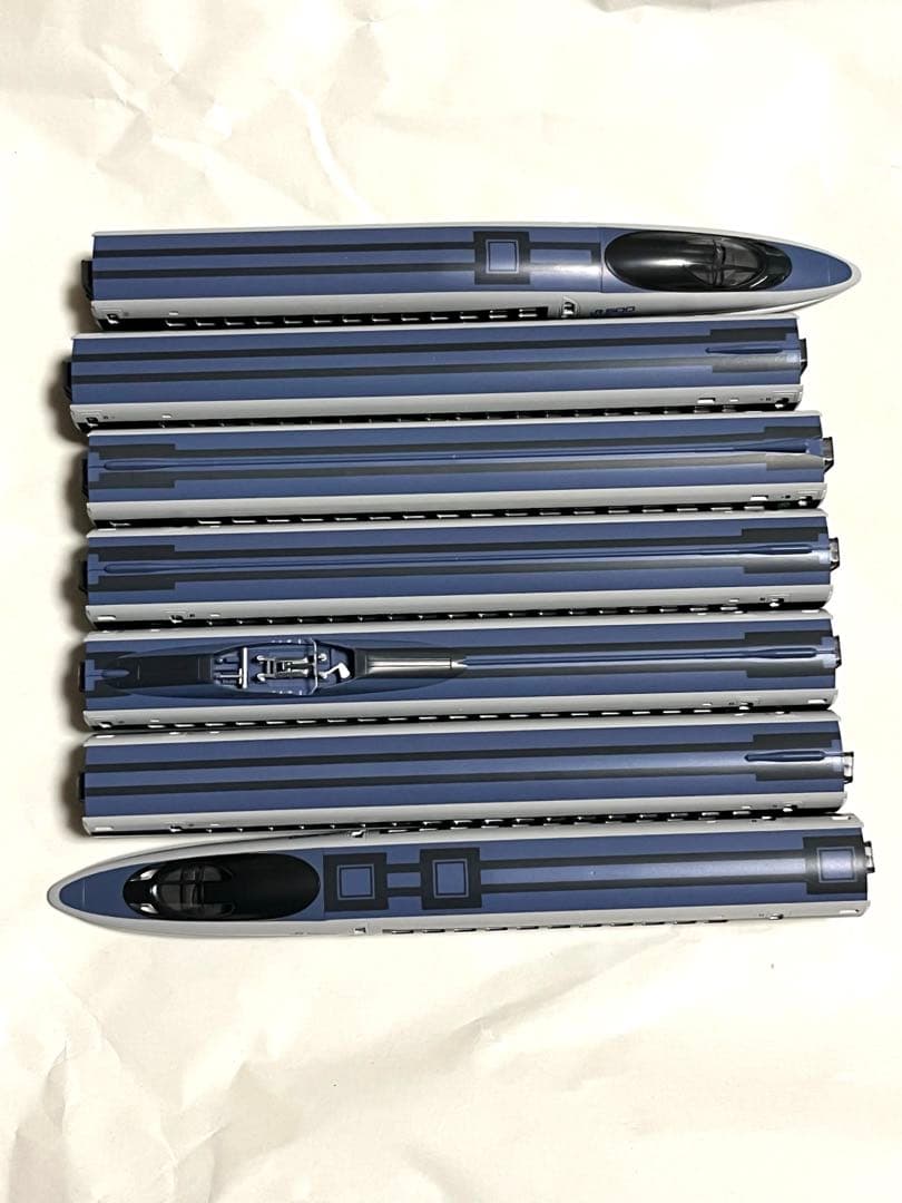 JR500系新幹線　kato 7両　内6両ライト室内灯点灯確認済