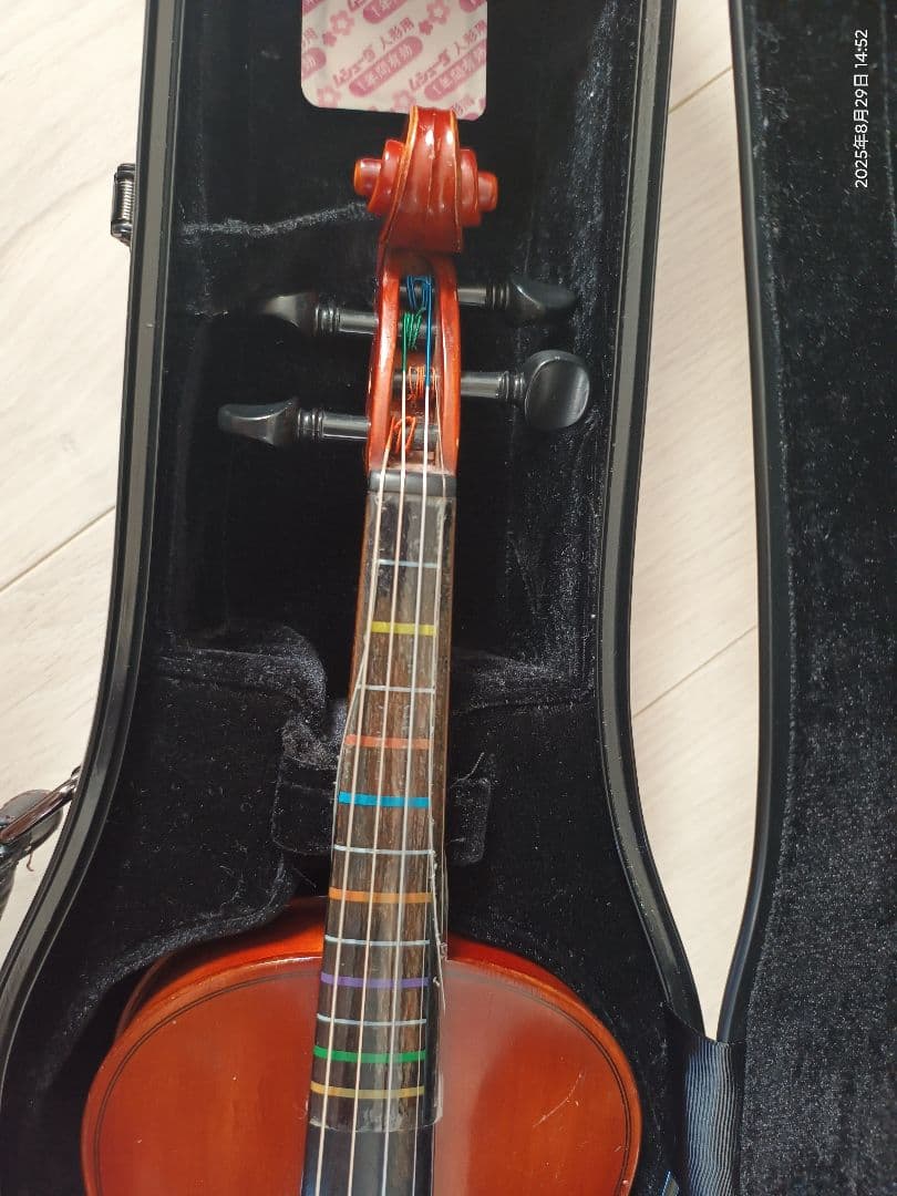 SUZUKI バイオリンとデザインケース付き詳しくは写真ご覧ください