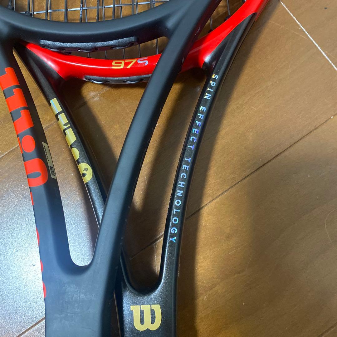 ウィルソン　美品　97S v11 2017カタログ付き。　単品ガット付き