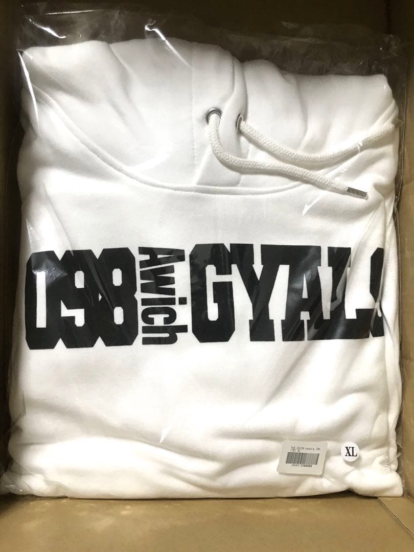 即日発送Awich THE UNION hoodie White XLサイズ