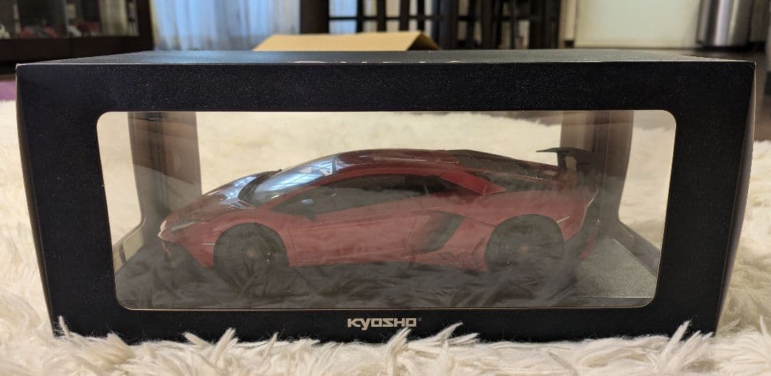 【美品】アヴェンタドールLP750-4スーパーヴェローチェ レッド1/18