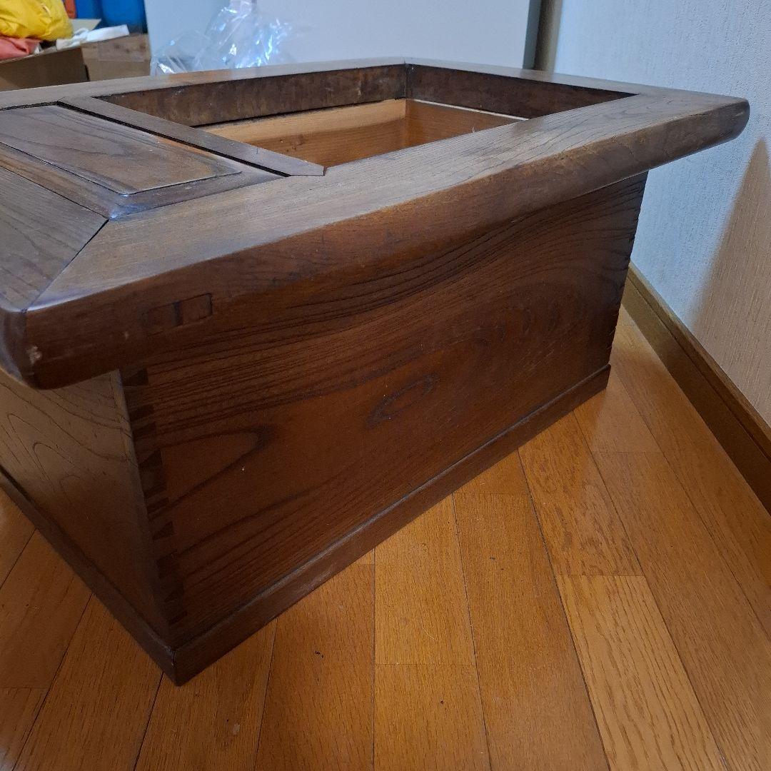 関西長火鉢　引き出し3杯　古道具 茶道具 囲炉裏 古民家　アンティーク 長火鉢