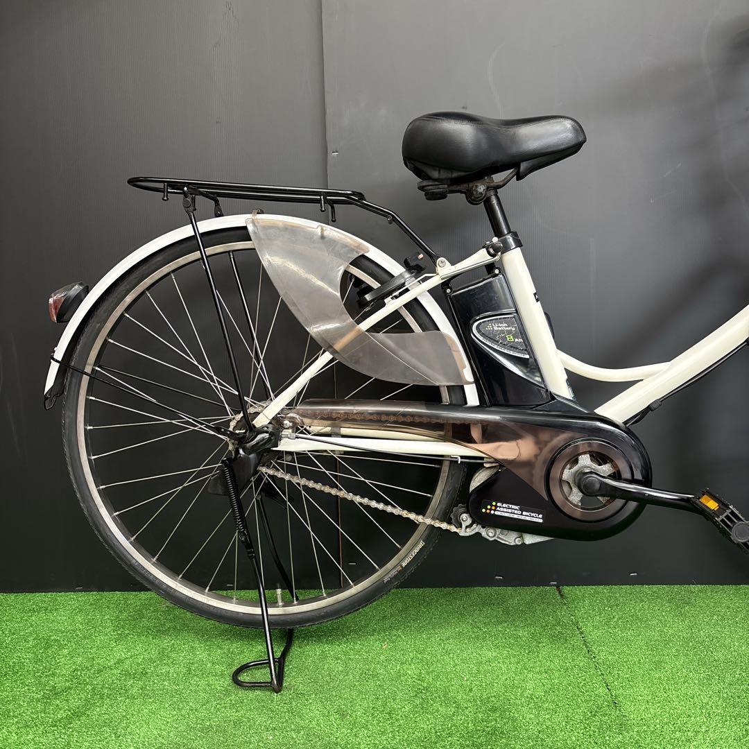 電動自転車 Panasonic A.girls ホワイト　80⚫️