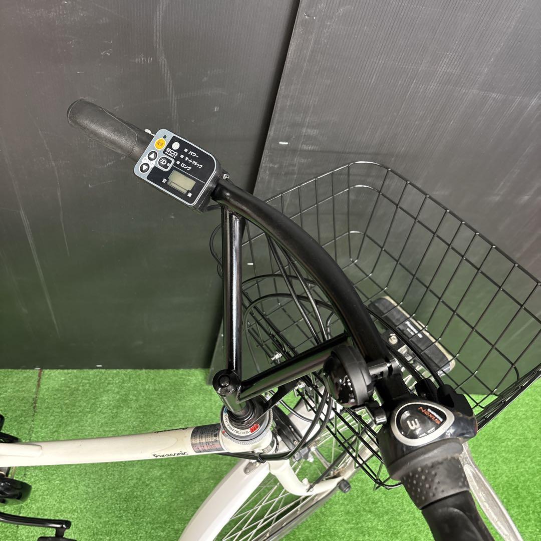 電動自転車 Panasonic A.girls ホワイト　80⚫️