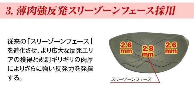 【新品】適合限界　マキシマックスブラックⅡドライバーとUT　3本セット