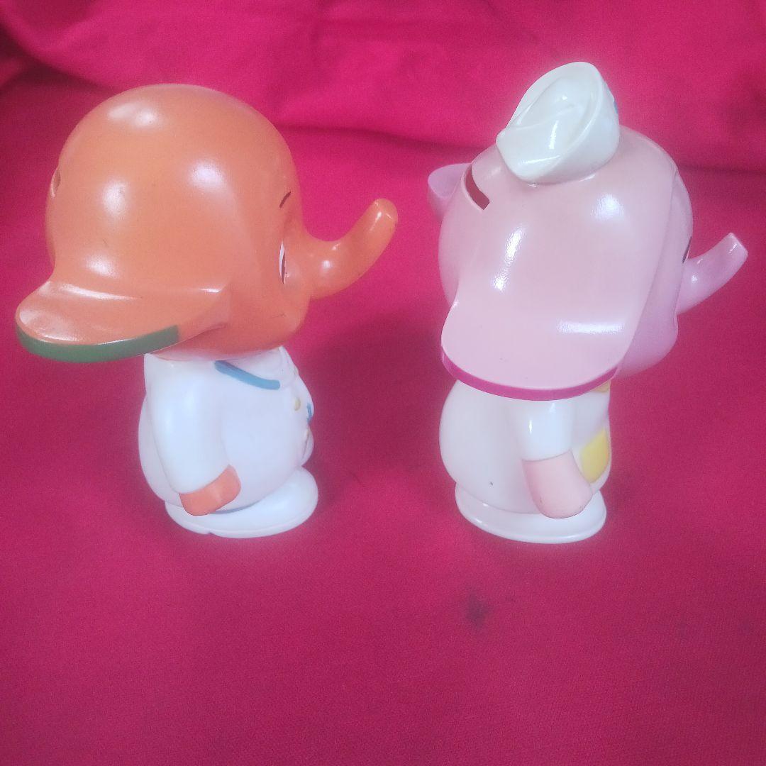 サトウ製薬　マスコット人形　貯金箱　2体セット