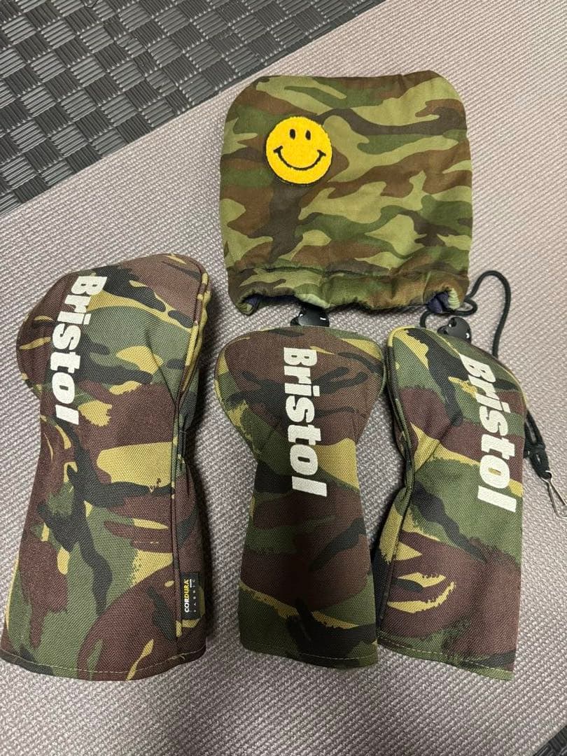 Bristol 迷彩 キャディバッグ&ヘッドカバーセット