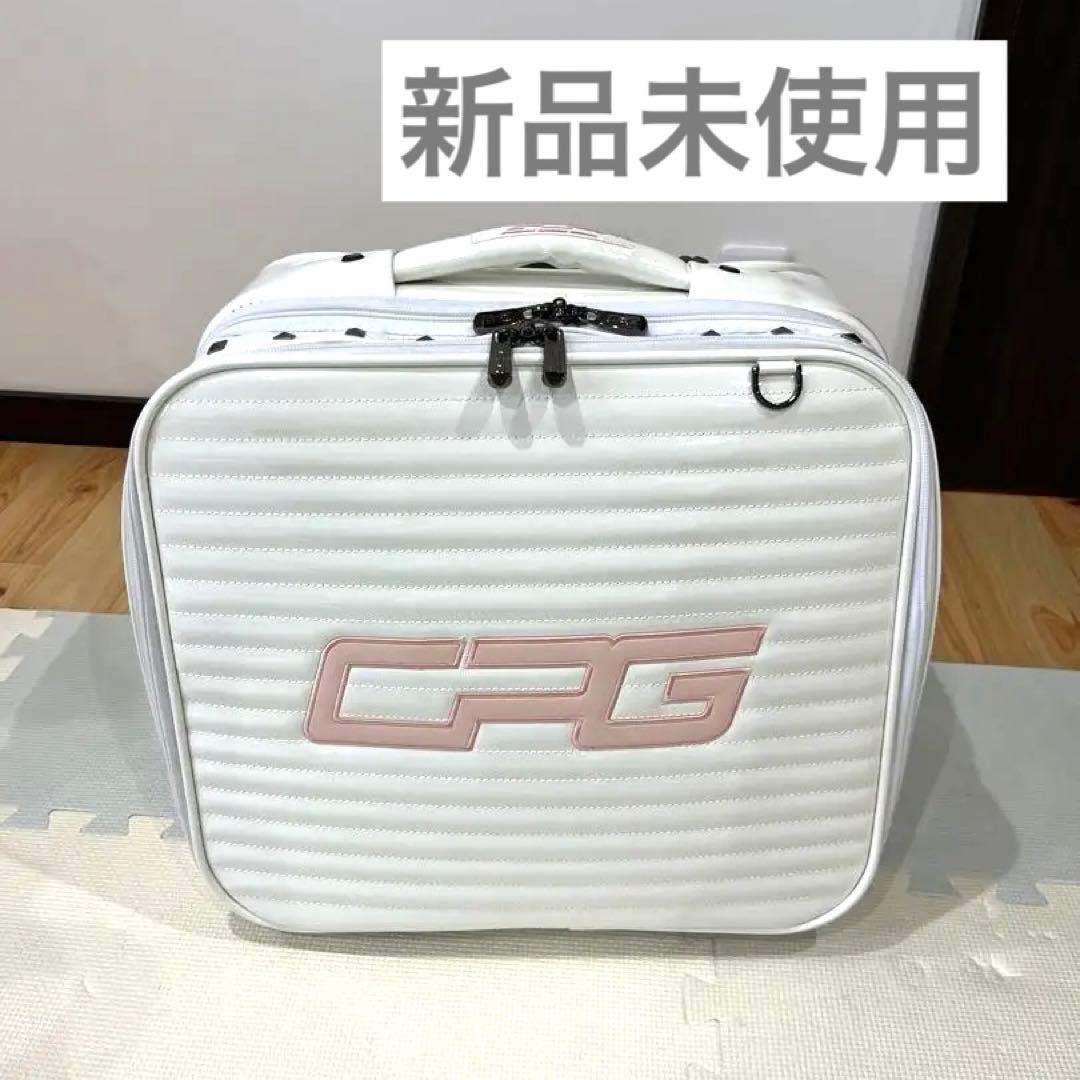 CPG ゴルフバック　キャリーケース　ホワイト