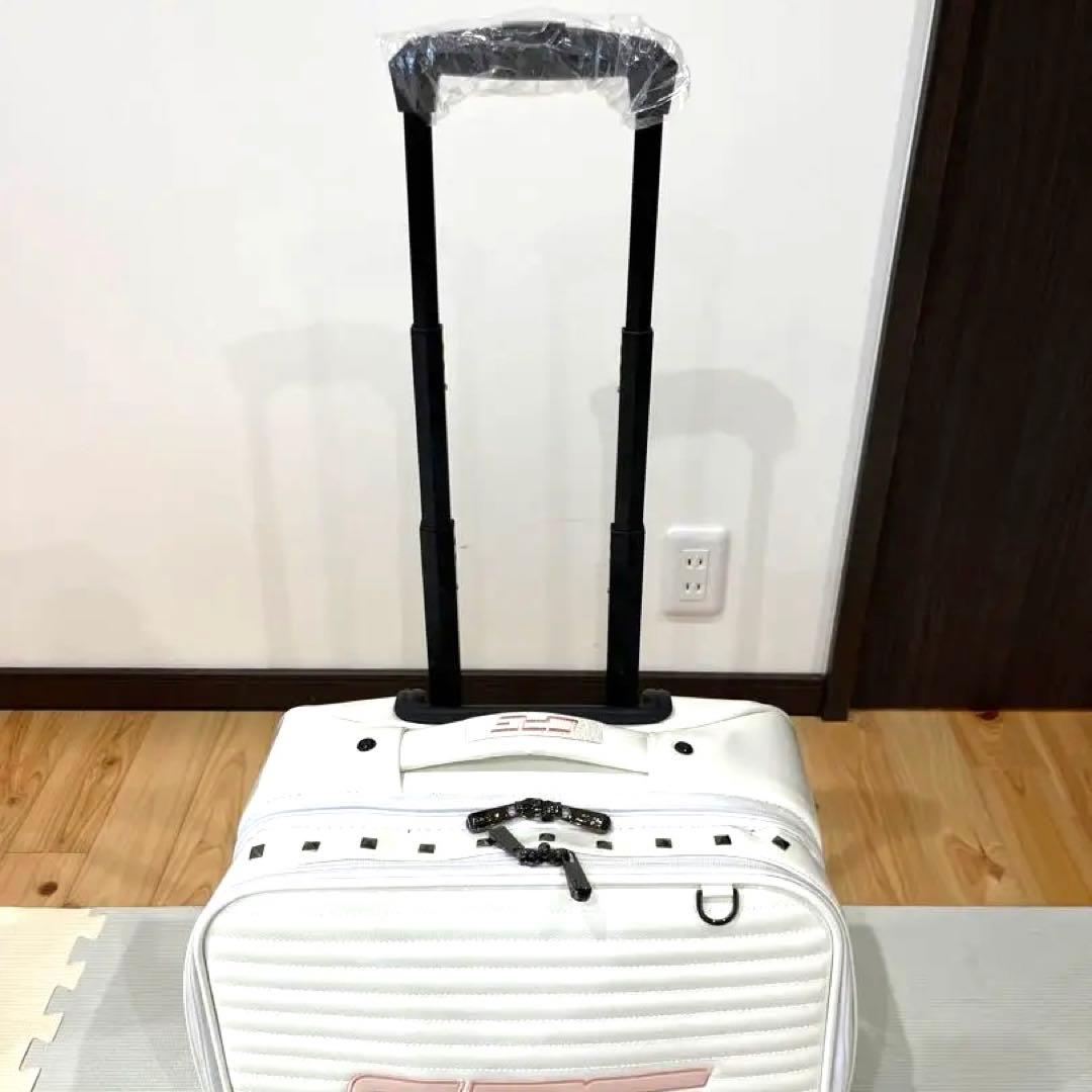 CPG ゴルフバック　キャリーケース　ホワイト