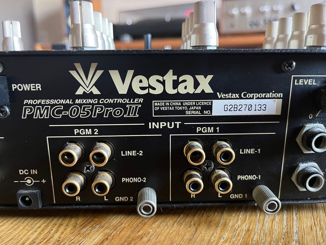 動作品　vestax PMC-05proⅡ ミキサー　ベスタクス