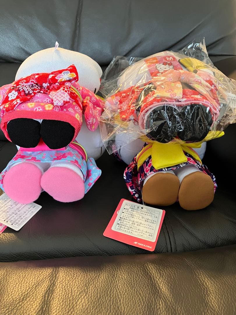 ハローキティ ぬいぐるみ　着物　レア　レトロ　希少