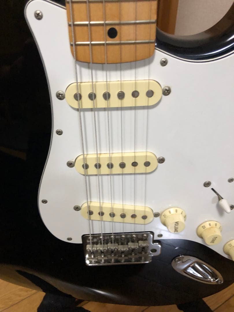 Y*.様 Fender Japan Stratocaster ブラックエレキギタ