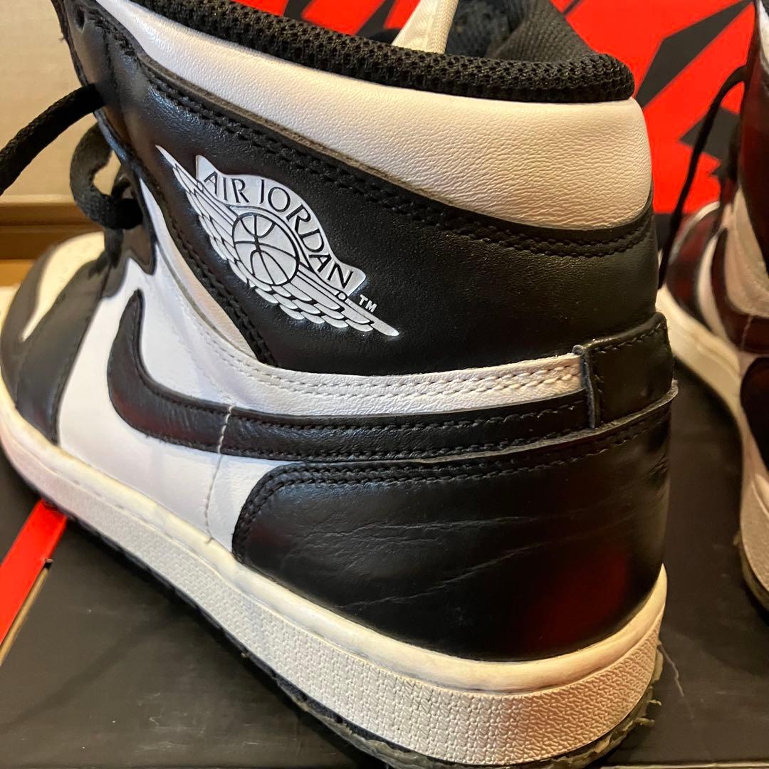 2014年 NIKE AIR JORDAN 1 Black/White 28cm