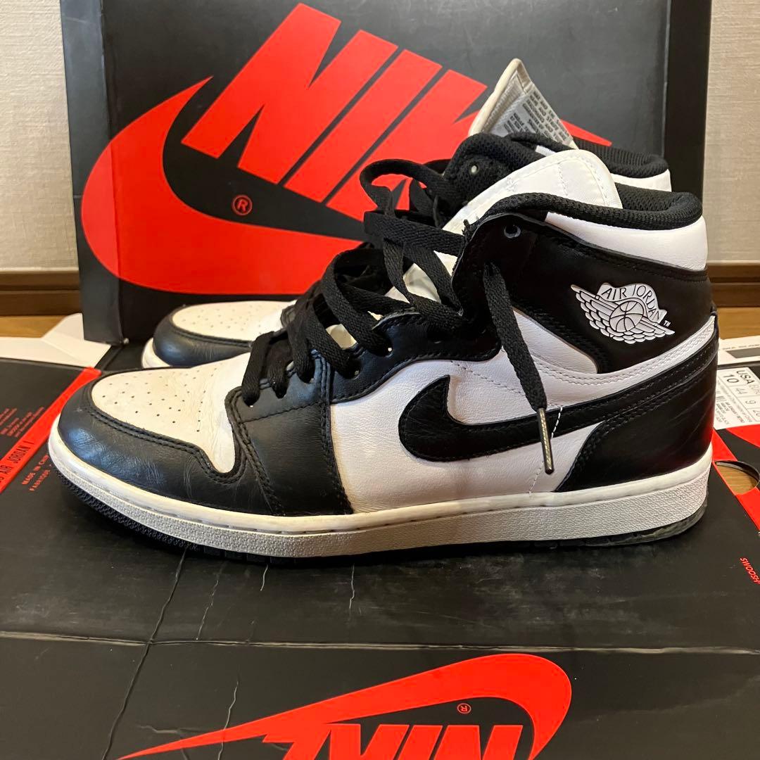 2014年 NIKE AIR JORDAN 1 Black/White 28cm