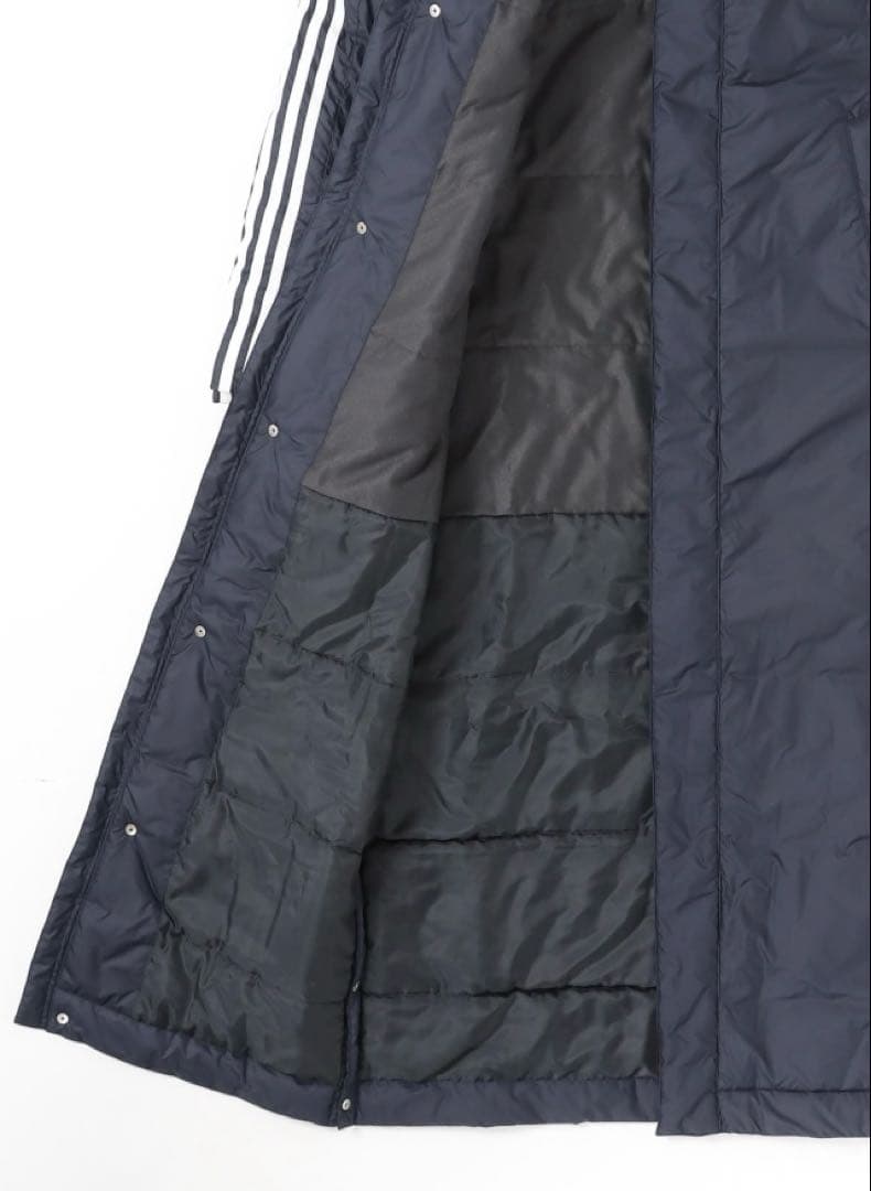 未使用adidas フード付きロングベンチコート