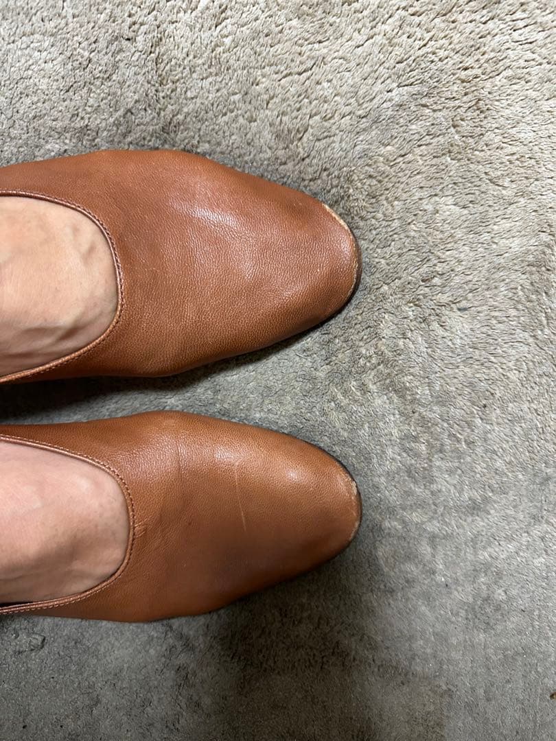 Martiniano マルティニアーノ グローブシューズ 37.5 ブラウン