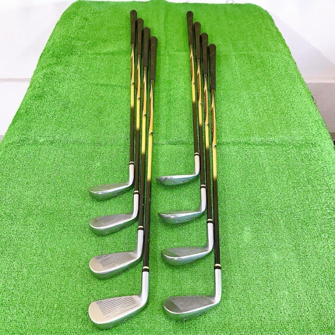 テ27★★2星2S ホンマベレス IS-02 8本アイアンセット 純正BERES