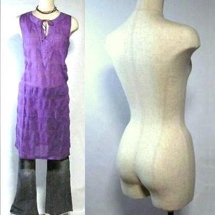 新品■美スタイルボディートルソー婦人7号S木調■パンツ対応片足ポールマネキン人形