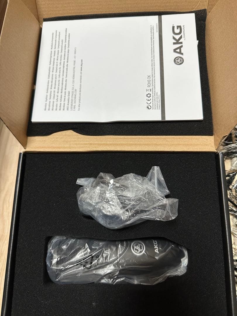 新品 未使用 AKG (アーカーゲー) P120 コンデンサーマイク