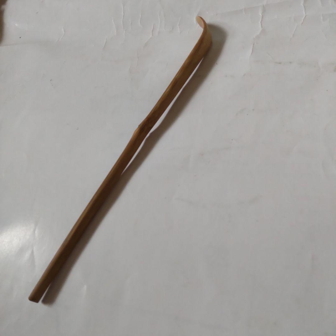 茶杓 前大徳高橋悦道 銘『 古今 』シミ竹 宗竹 作 共箱 茶道具 美品 です