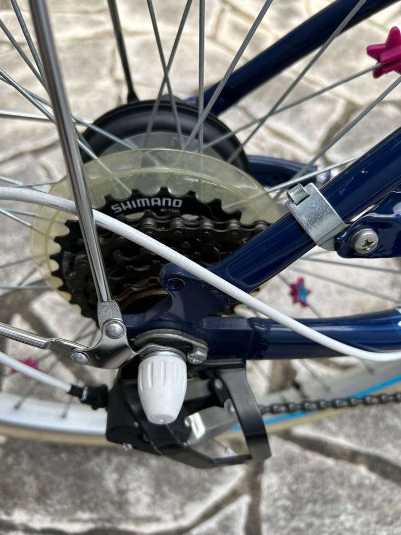 東京都大田区　ブリヂストン ワイルドベリー子供自転車 24インチ