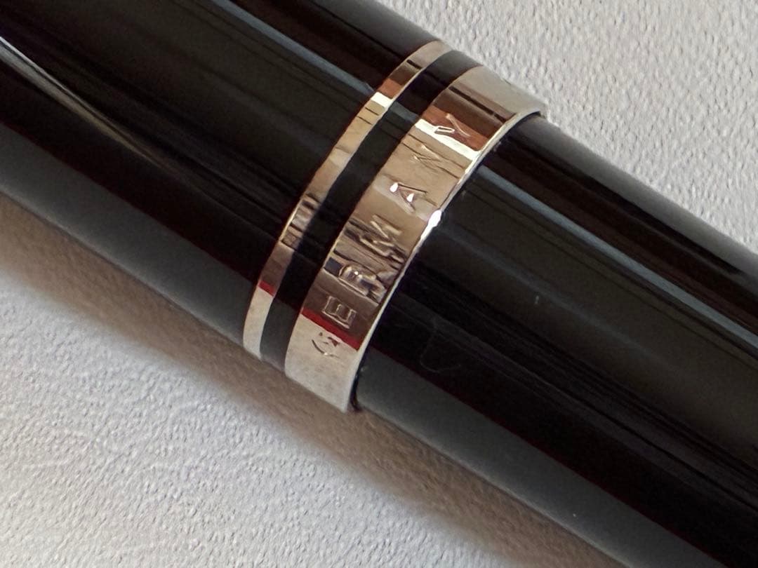 9/29迄ペリカンボールペン スーベレーンK805ブラック×シルバー 箱保証書付