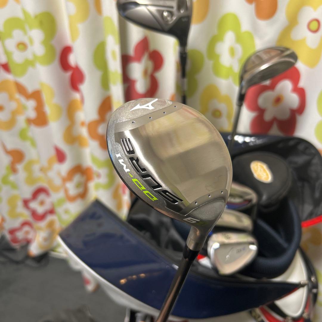 初心者・リターンゴルファーにもオススメ　メンズゴルフクラブセット　11本セット