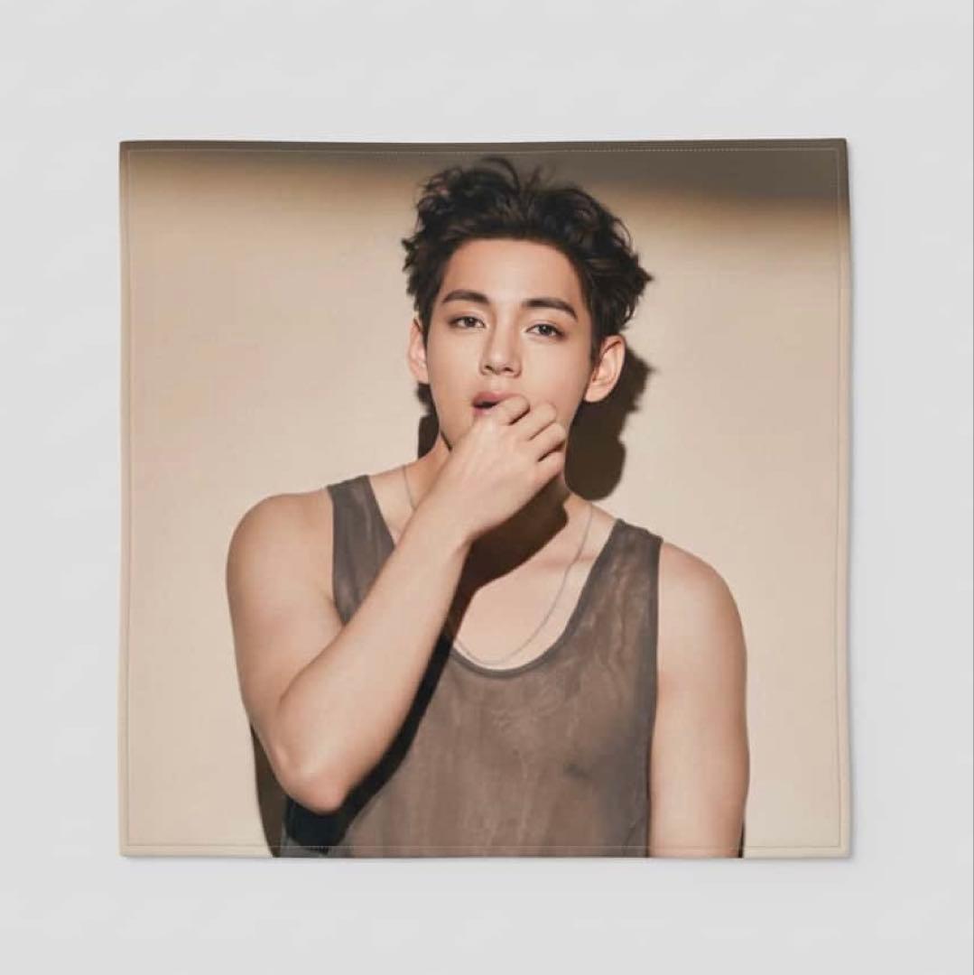 taehyung テヒョン テテ ハンドタオル　30×30 グク　ジミン　ジン
