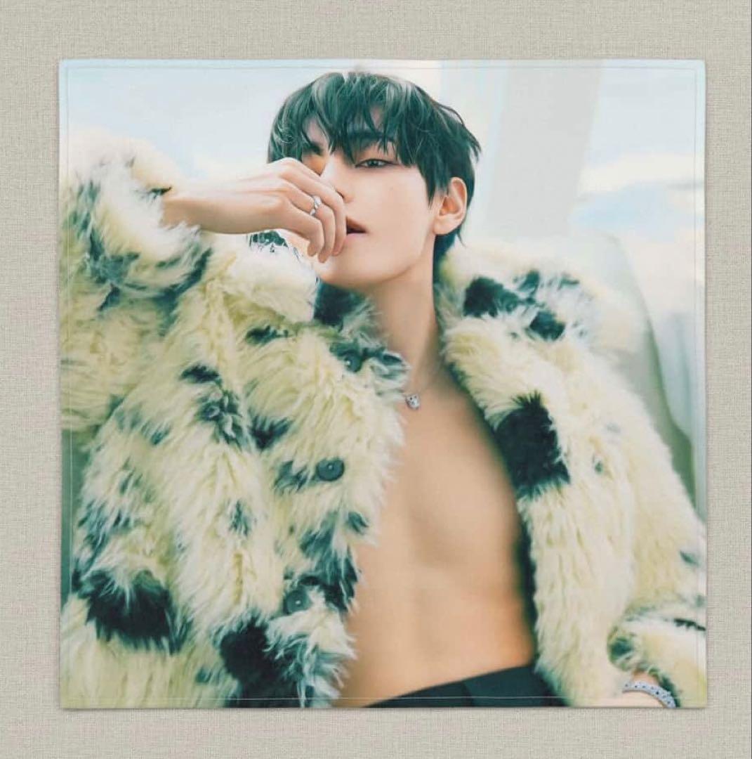 taehyung テヒョン テテ ハンドタオル　30×30 グク　ジミン　ジン