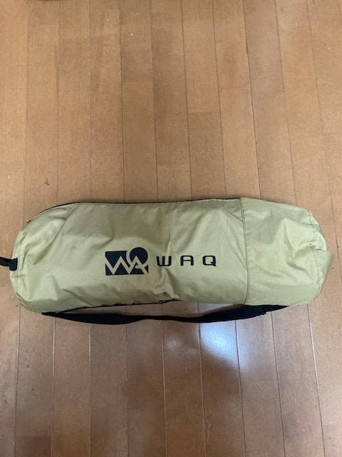 WAQ コット（カーキ）+替えシート（ブラック）+WAQマット+マット用シーツ