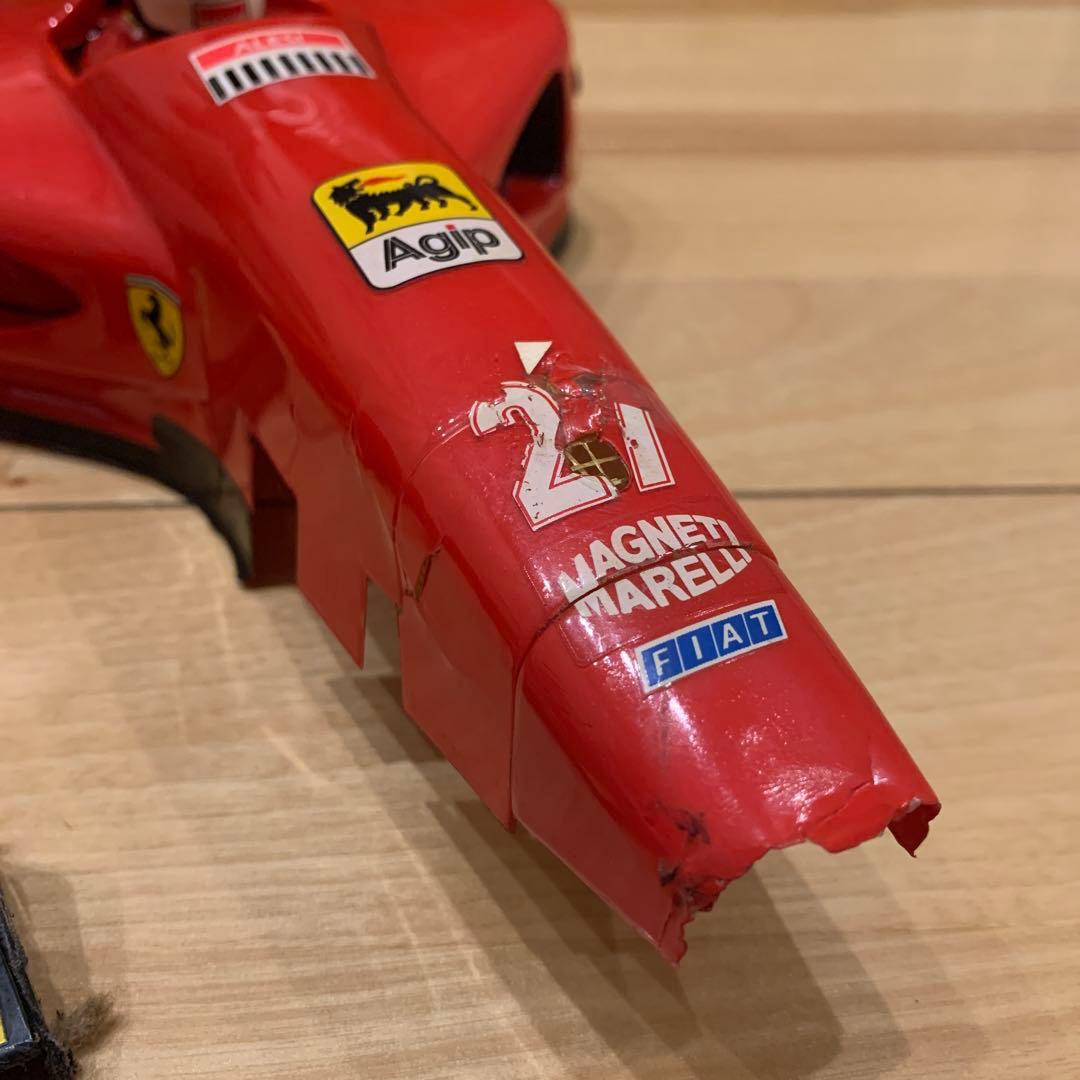 ホビー　タミヤ　F1 ラジコンカー　フェラーリ　ボディー　シャーシ　ジャンク