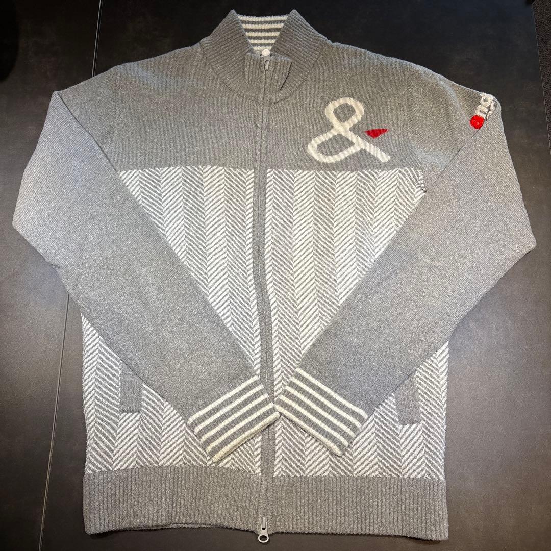 【美品✨】andper se Mサイズ グレーセーターアウター