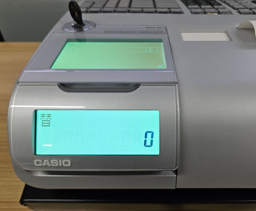 CASIO TE-2700 電子レジスター中古品