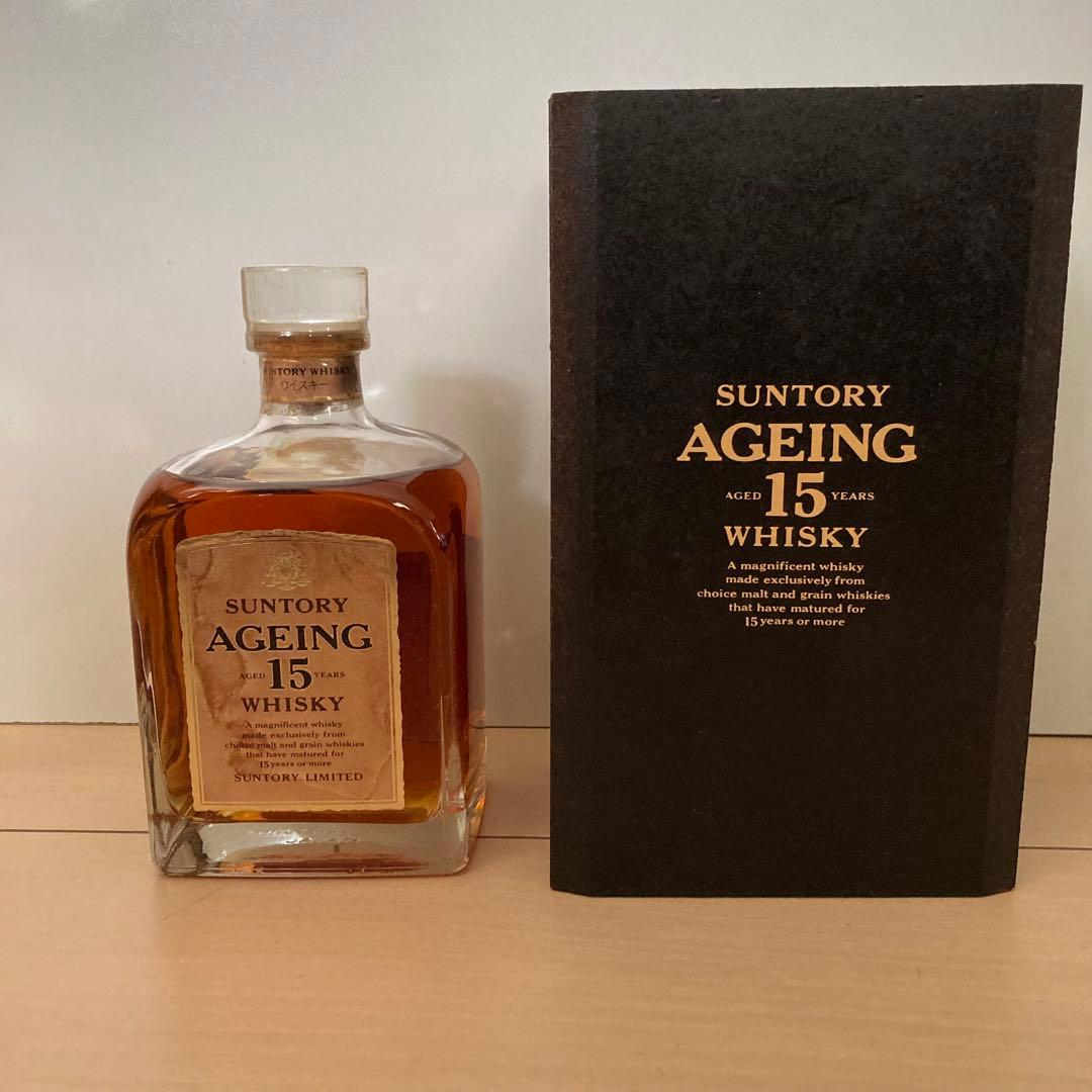 サントリーウイスキー　エイジング15　750ml